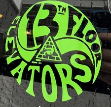 13th Floor Elevators Roky  Erickson Music Band Vinyl Car Decal Sticker
