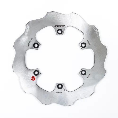 Braking W-Fix Rear Brake Rotor Disc Solid Stainless Husaberg FE600E 99-00 - Picture 2 of 4