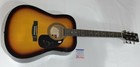 EMMYLOU HARRIS SIGNED FULL-SIZE SUNBURST ACOUSTIC GUITAR COUNTRY STAR PSA COA — photo 1