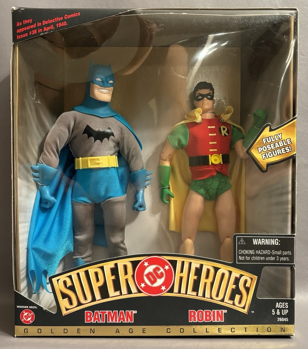 DC バットマン　ロビン　Silver Age DC DIRECT SILVER AGE BATMAN & ROBIN FIGURE SET SEALED 1966