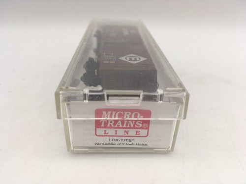 N SCALE Micro-Trains MTL 73030 Erie Lackawanna 40' Single Door Boxcar #88033 NOS - Picture 7 of 8