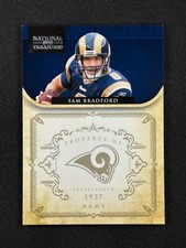 2011 National Treasures Base Short Print SP #137 Sam Bradford /99 St. Louis Rams