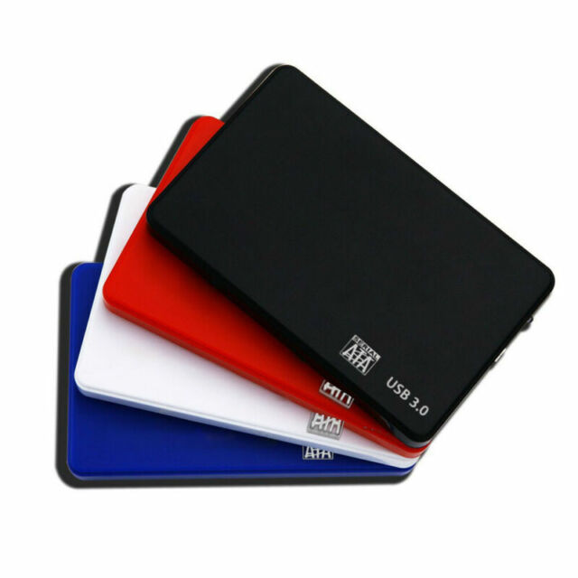 Portable External Device Case Hard Drive SATA Storage Ultra Slim USB 3.0 2TB