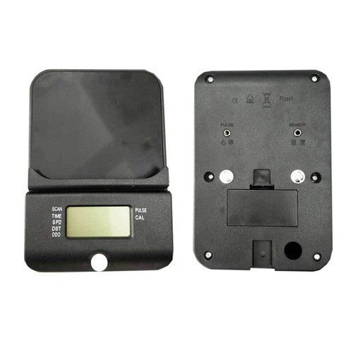 Monitor tachimetro LCD con frequenza cardiaca per cyclette computer bici esercizio - Foto 9 di 9