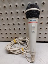 VINTAGE Koss M/11 Uni-Directional Microphone Wired M-11 Beige / Red - UNTESTED