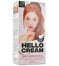[US Seller] Mise En Scene Hello Cream #10WC Warm Coral Hair Dye New KoreanImport