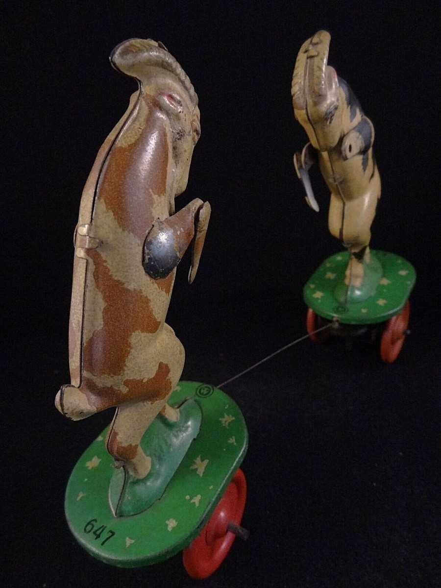 JOUET ANCIEN TOLE Mecanique TANK ALLEMAND GESCHA Lithographi%c3%a9 117015495705
