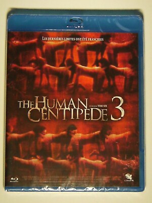 RAR!!! BLU-RAY THE HUMAN CENTIPEDE 3 [ TOM SIX] Französische Ausgabe NEU
