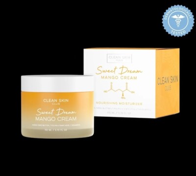 Clean Skin Club Sweet Dream Mango Cream Nourishing Moisturizer 3.72 fl oz