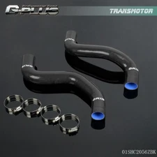 Fit For Toyota 16572-62090 4Runner Upper 16571-62070 & Lower Black Silicone Hose