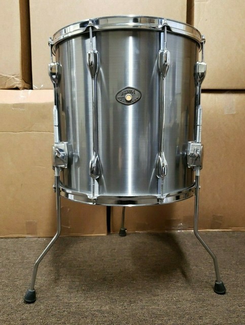 Tama Rockstar 16 Floor Tom Drum With Brand New Drumhead For Sale