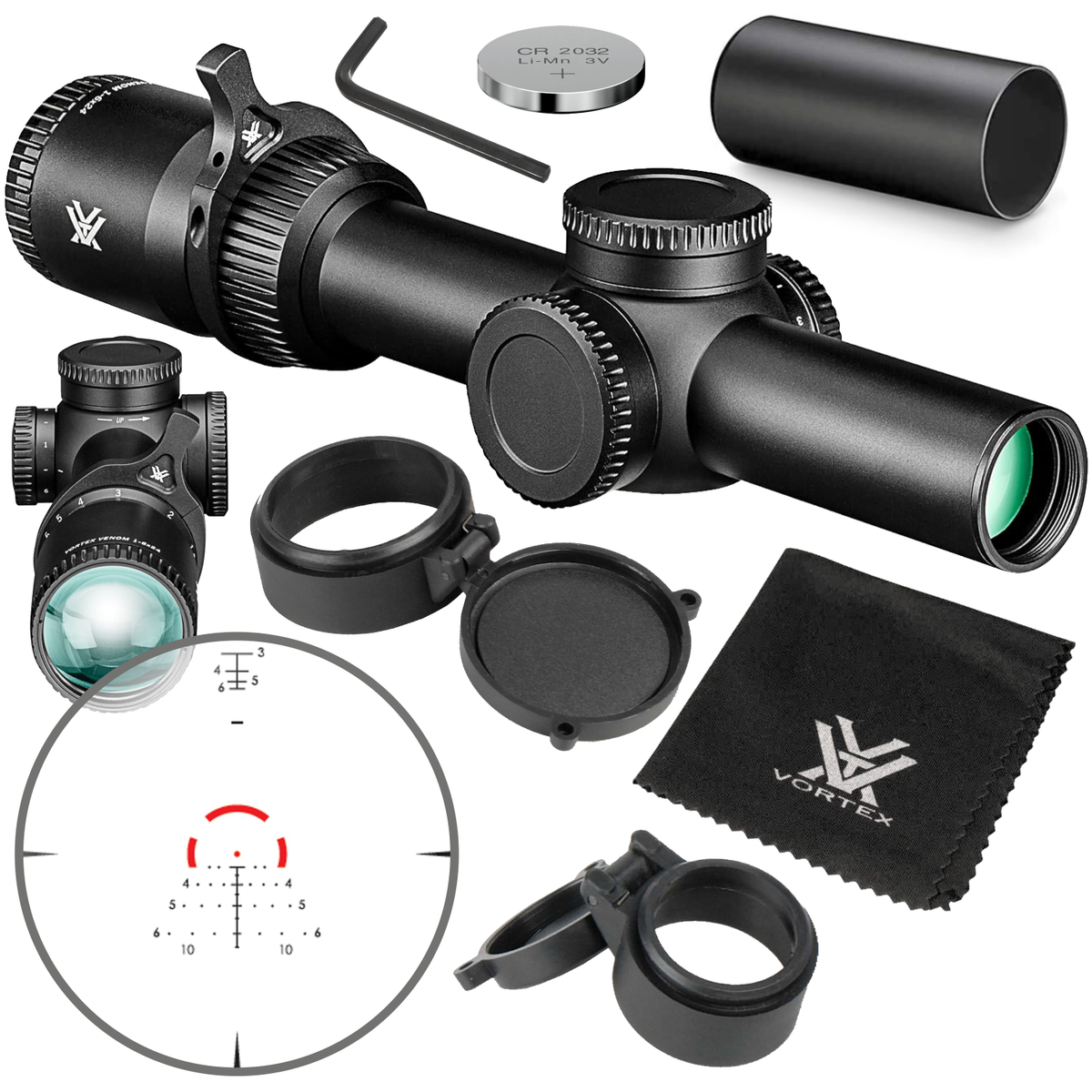 Vortex Optics Venom 1-6x24 SFP AR-BDC3 Riflescope VEN-1601