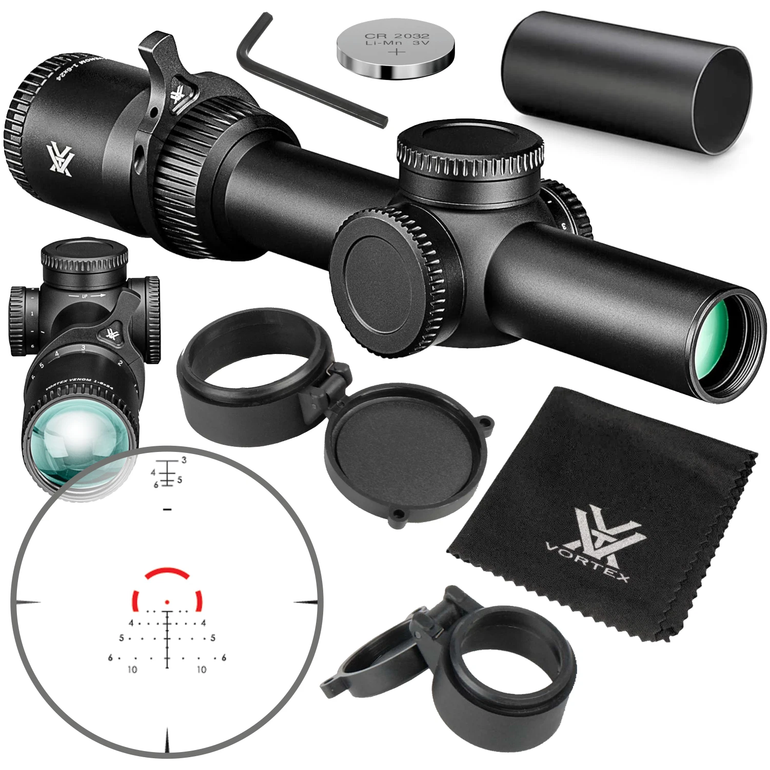 Vortex Optics Venom 1-6x24 SFP AR-BDC3 Riflescope VEN-1601
