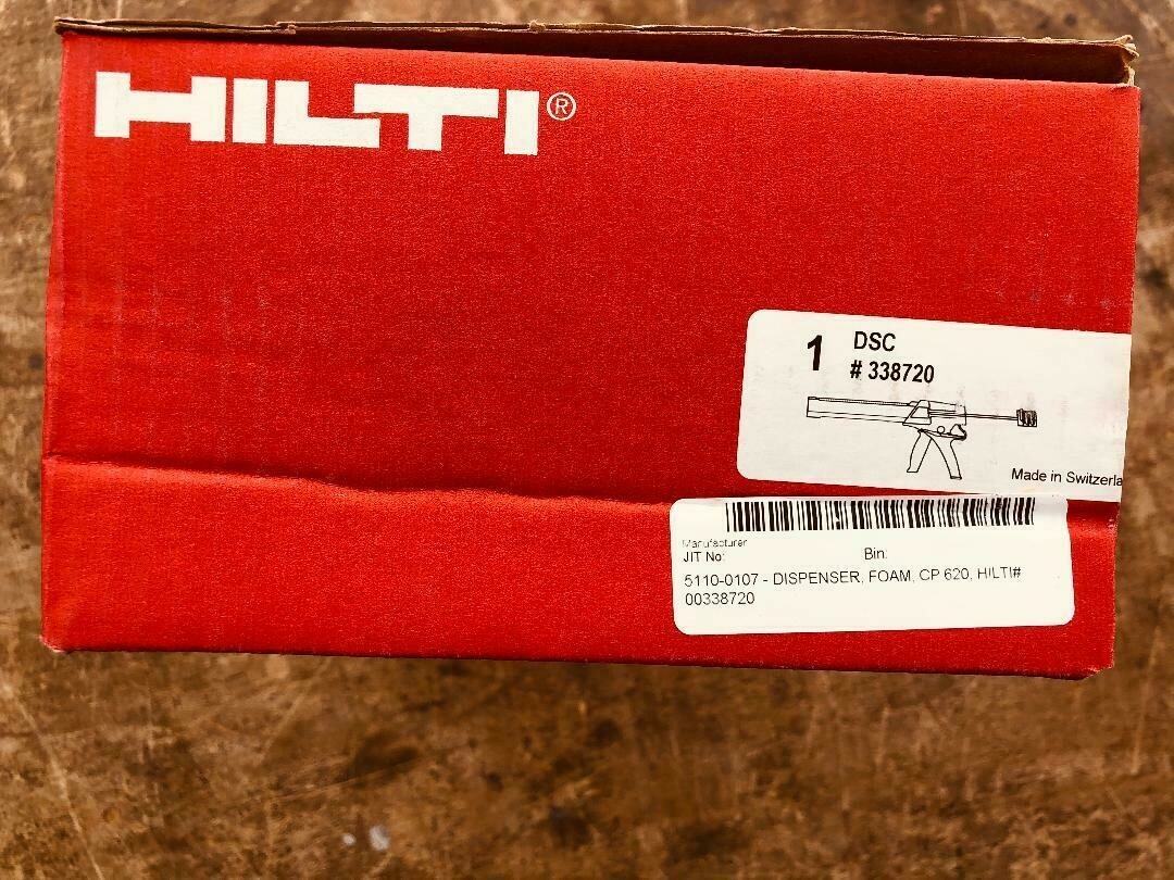 Brand New HILTI DSC FOAM DISPENSER 338720 FOAM DISPENSER eBay