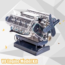 DIY Mini V8 Engine Model Kit Working Miniatur...