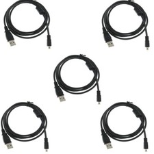 5x USB Data Charger Cable for Nikon Coolpix S630 S6300 S640 S6400 S6500 S710