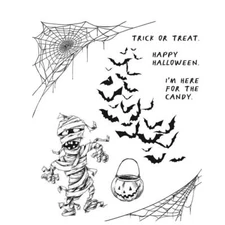 Tim Holtz Stampers Anonymous "UNRAVELED" Rubber Cling Stamp Set 2022