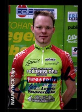 Stijn Nauwynck Autogrammkarte Original Signiert Radfahren + A 167004