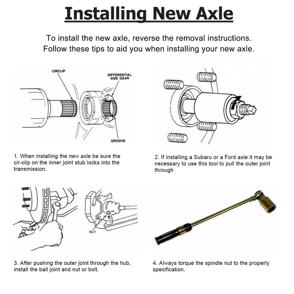 Conjunto de eje delantero CV 2x para Chrysler Concorde 1998 1999 2000 2001 3,2 L Foto 4 de 4