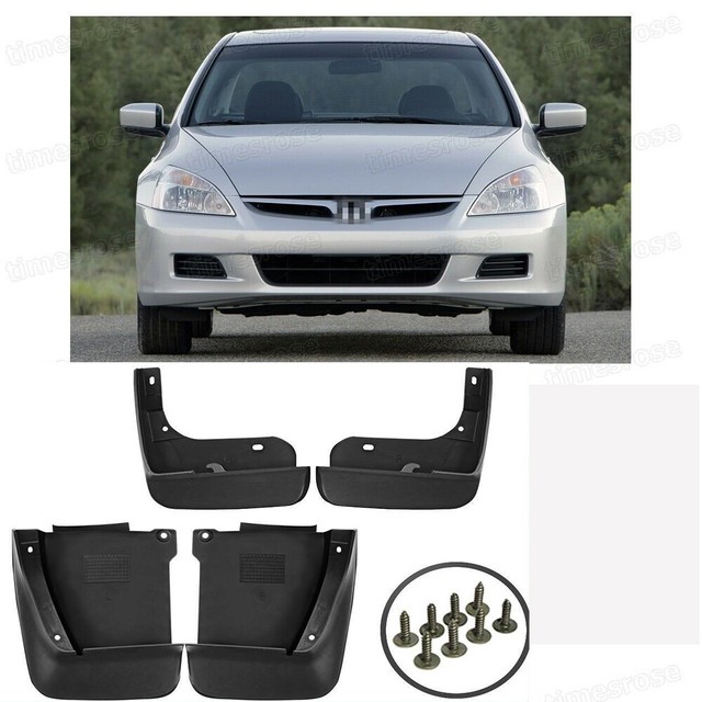 4 Mud Flaps Splash Guard Fender Car Mudguard for Honda Accord Sedan 20032007 eBay