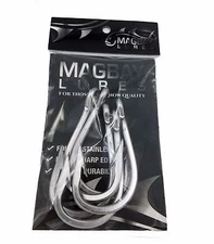 Stainless Steel Big Game Tuna Swordfish - Lure Rigging MagBay Hooks 6/0-12/0