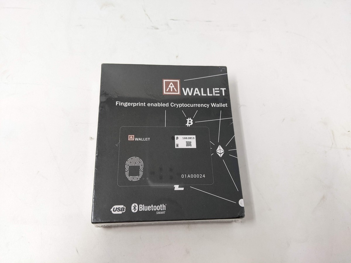 AUTHENTREND AT.Wallet - biometrics card type Fingerprint Crypto Wallet |  eBay