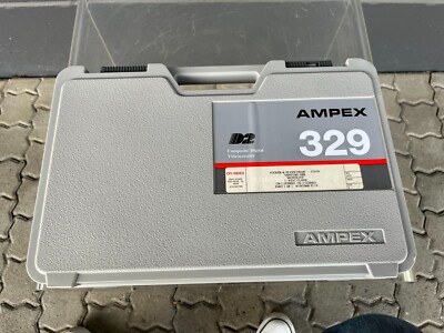 VPS ''Monolith'' Ampex Digital D2 329 Cassette 3/4 Zoll D2 MAZ Tape 37x21cm
