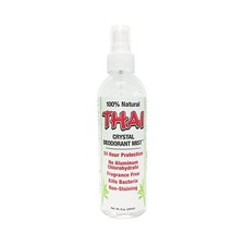 THAI Natural Crystal Deodorant Mist Spray 8 Fluid Ounces  Pack of 2 