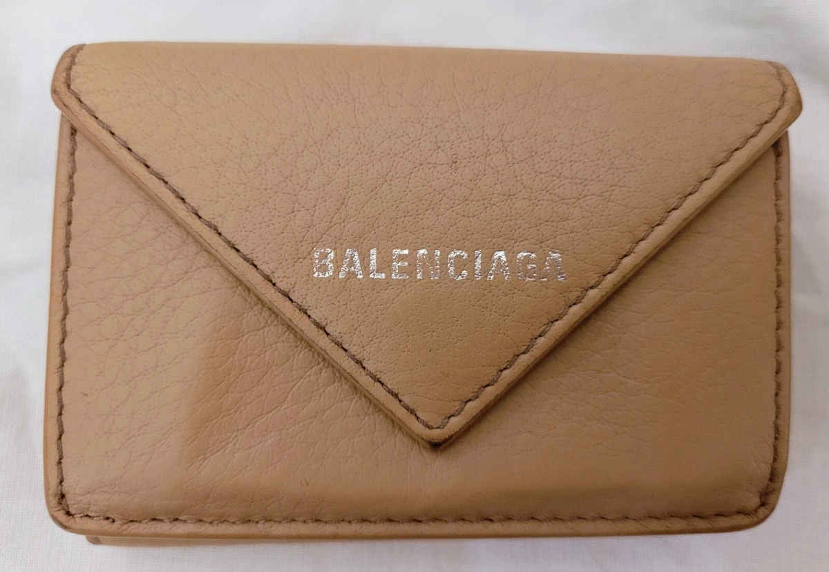 Balenciaga mini papier wallet sale