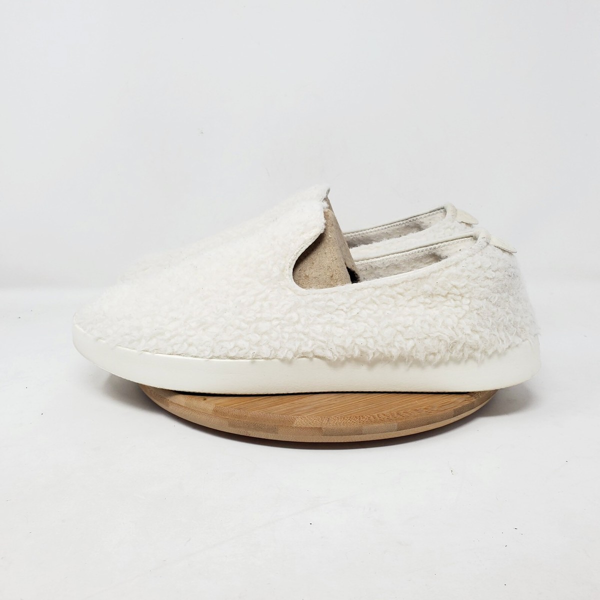 Allbirds Wool Lounger Fluff Mens 10 White Slip On Sneakers  display picture 2