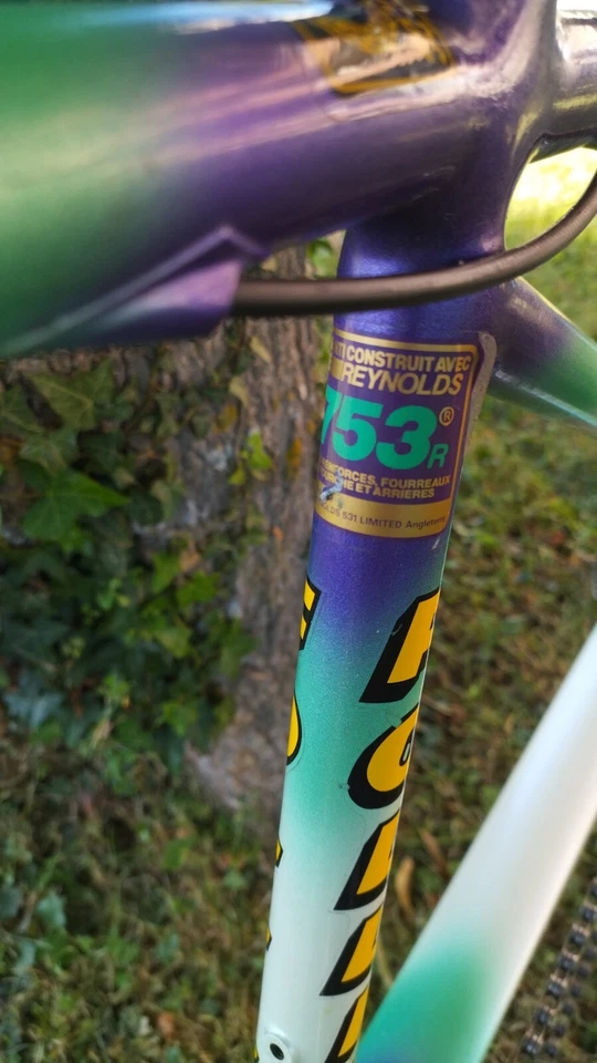 Tandem De Course Follis Reynolds 753 / Mavic 650/ Campagnolo Record - Photo 4/4