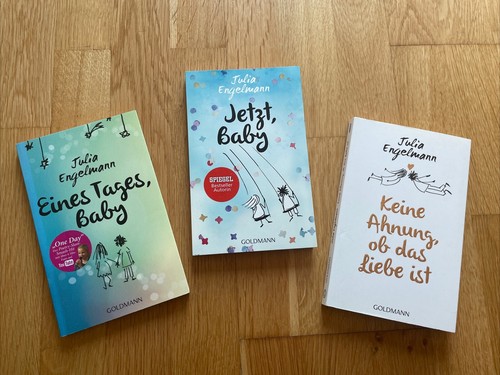 Julia Engelmann 3 Bücher Eines Tages Baby | jetzt Baby | Keine Ahnung ob das …