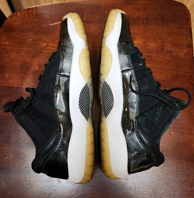 Nike Air Jordan Retro XI 11 Low Barons Black White 528896  display picture 3