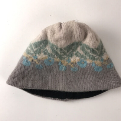 Merkley Headgear Made Canada Wool Knit Ski Hat Gray Light  display picture 1