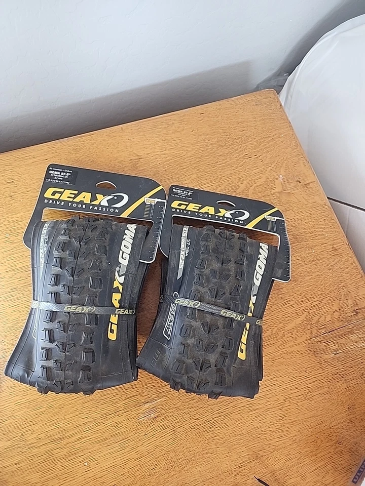 Nuevo neumático de bicicleta de montaña Geax Goma 27,5" x 2,25" - negro JUEGO DE 2  Foto 3 de 4