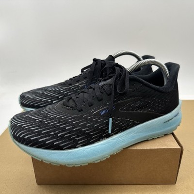 Brooks Hyperion Tempo Mens Black Blue Running Sneaker Shoes Size 8? *READ*