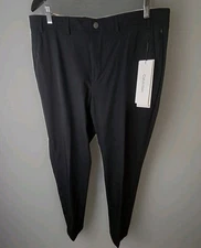 New Calvin Klein Black Jet Tech Performance Pant Mens 36x34 JETTPS9W0100