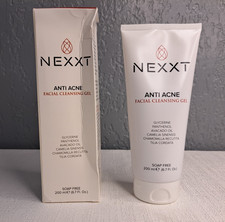 NEXXT Anti Acne Facial Cleansing Gel 6.7oz Sealed Damaged Box