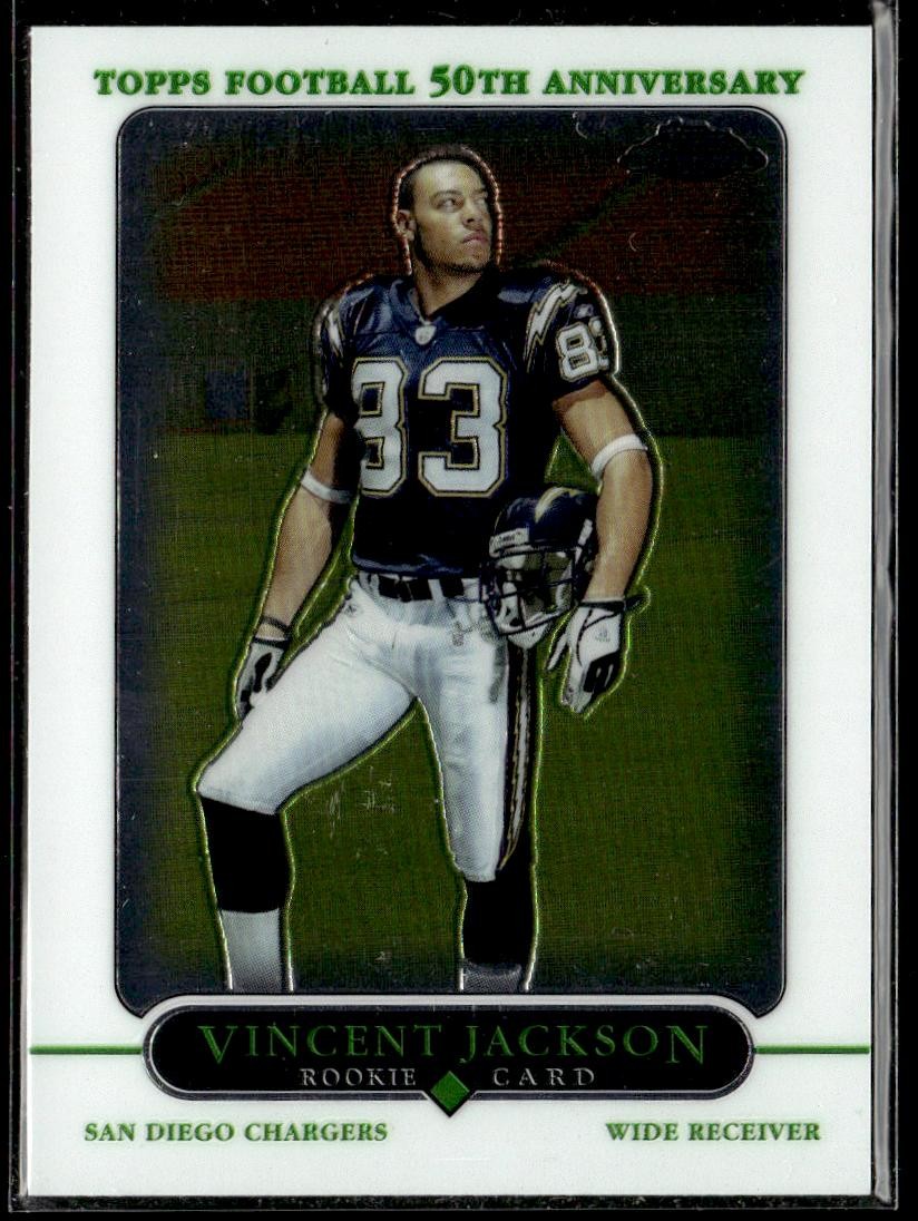 2005 Topps Chrome Vincent Jackson Rookie HSC