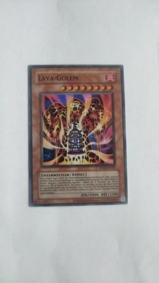 Yugioh TCG Retro Pack 2 Lava-Golem RP02-DE082 Super Rare Reprint