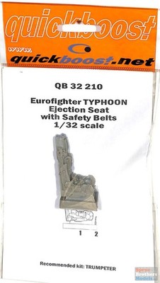 QBT32210 1:32 Quickboost Eurofighter Typhoon Ejection Seat with Safety Belts