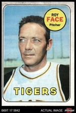 1969 Topps #207 Elroy Face Tigers 1.5 - FAIR