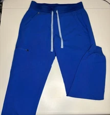 Figs Zamora Jogger Scrub Pants Women’s Size XS Blue