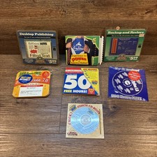 Lot of 7 Some sealed AOL America OnLine CD's various advertisers and versions