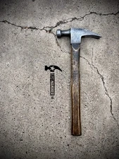 Bad-Hammer Firestone De Luxe Straight Claw Hammer, 13.5in, Chipped Hammer Side