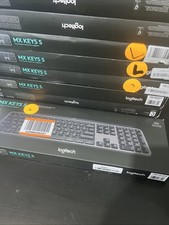 Logitech MX Keys S Wireless Keyboard- Graphite Bluetooth Only - No usb Dongle