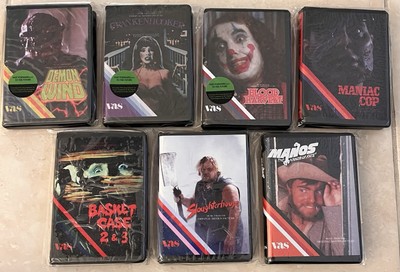 VAS Lot Ship To Shore Release #1-7 Cassette Tapes Full Run Frankenhooker More!