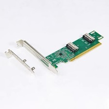 PCIe 5.0 card to 2 ports MCIO Adapter SFF-TA-1016 8i For SSD NVMe M2 M3 U2 U3