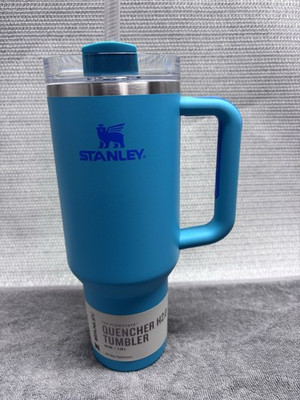 #ad Authentic Stanley H2.0 Flowstate Tumbler New w Tag 40 oz Aquamarine $42.00