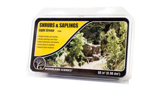 Woodland Scenics 1128 Shrubs & Saplings Light Green - New | Zustand: New